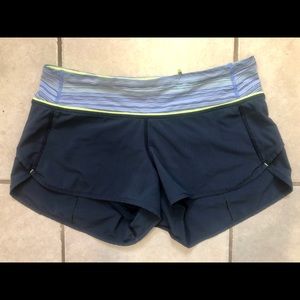 Lululemon Speed Shorts Size 4